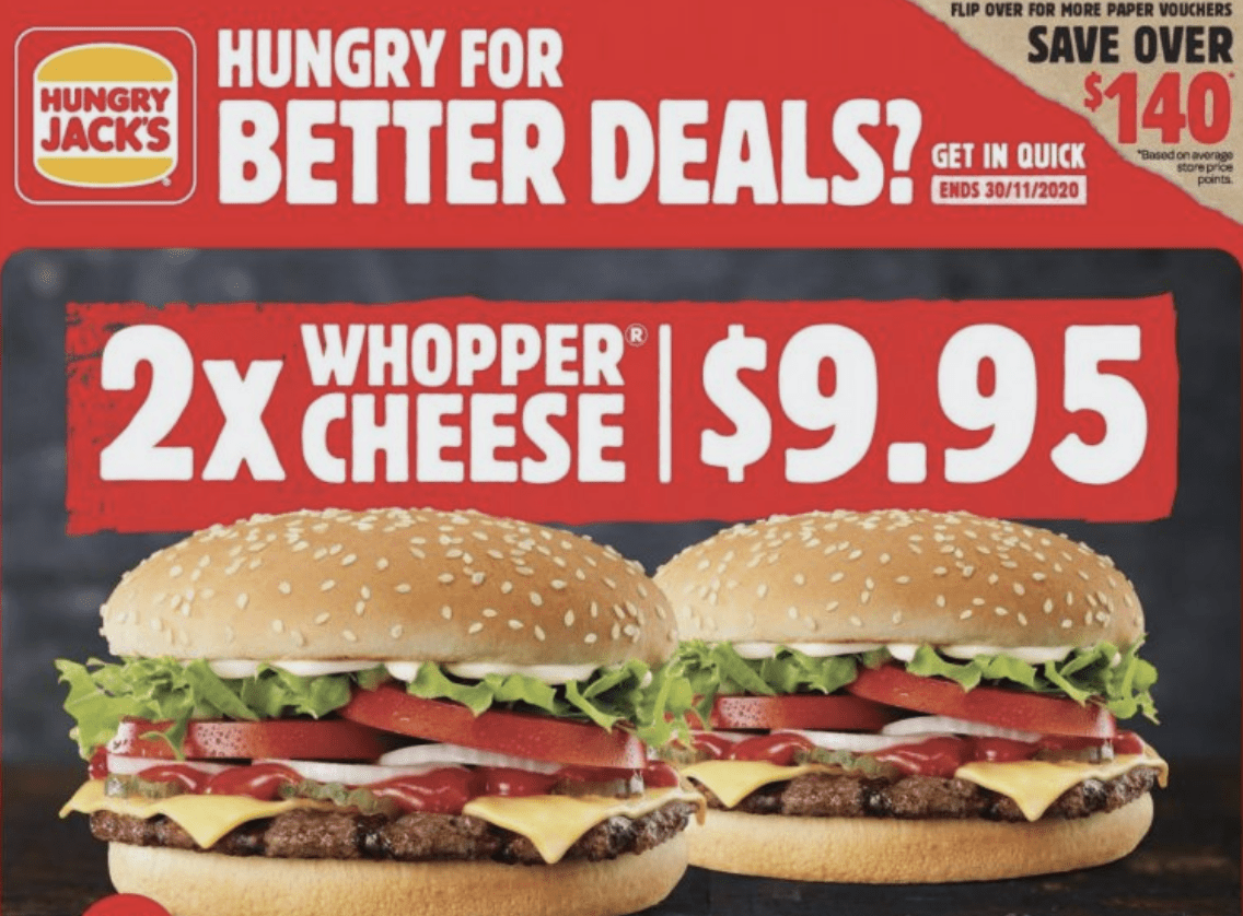 MORE COUPONS Hungry Jacks Coupons The Boardstore Blog