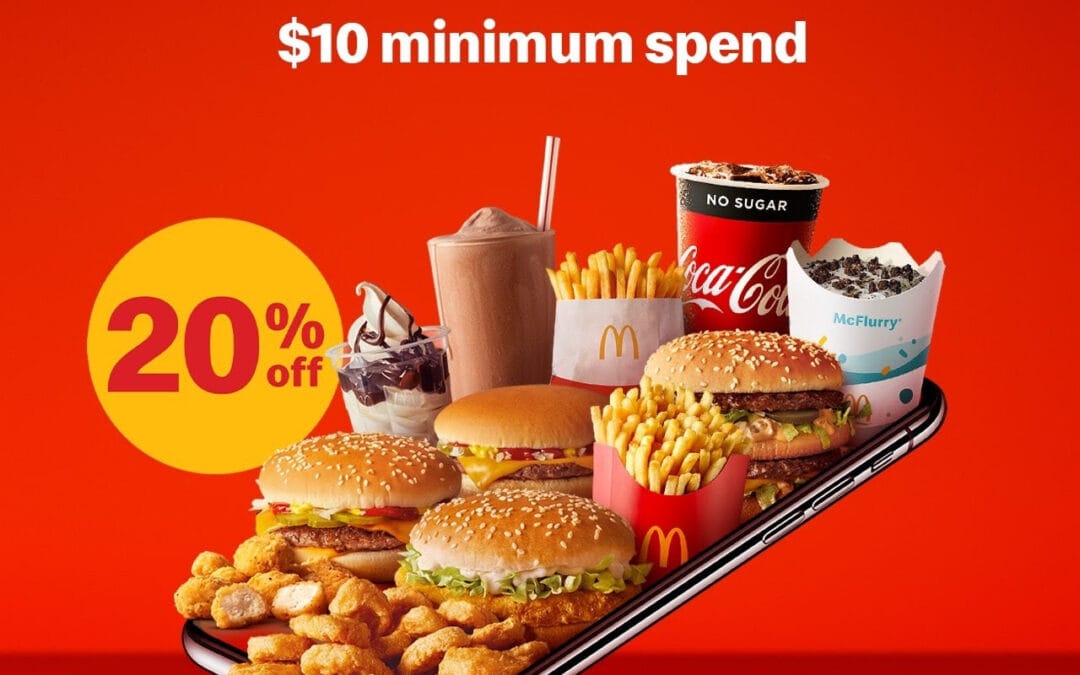 Latest McDonald’s Deals: Get 20% Off with $10 Spend